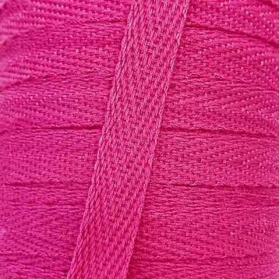 Тесьма х/б (кіперна) 10мм малинова 5048