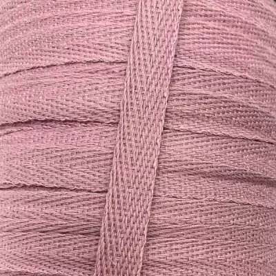 Тесьма х/б (кіперна) 10мм троянда попеляста М149