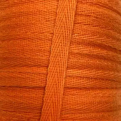 Тесьма х/б (кіперна) 10мм помаранчева 5028