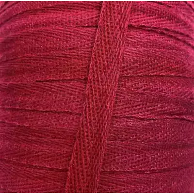 Тасьма х/б (кіперна) 10мм бордова 5056