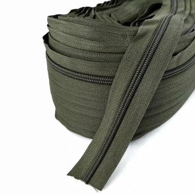 молния в рулоне хаки, тип 5