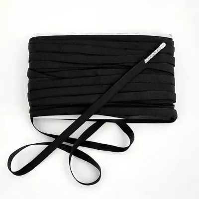 лента туннельная 10-12 мм, цвет черный, 46м 