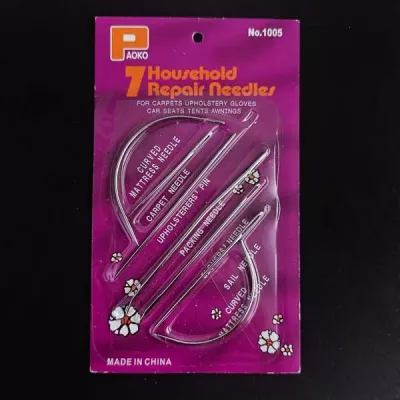 Набор игл для ремонта, в уп. 7 шт.