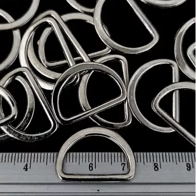 півкільце метал. 20 мм, нікель, упак 50 штук