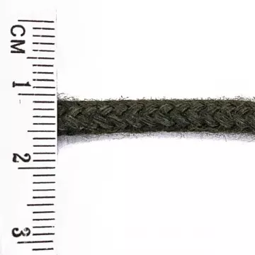 канат х/б круглый 5 мм, хаки (100м)