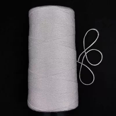 нитка 1мм для бірок біла