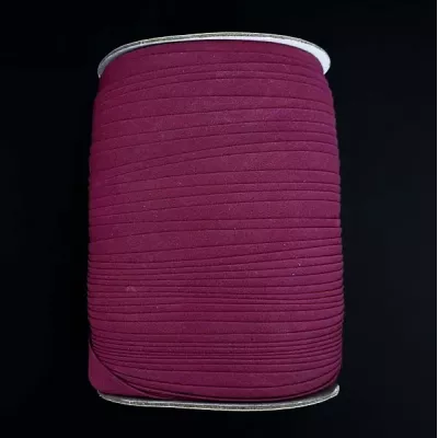 Бейка полиэстер 1.5 см, бордовая №76, 130м