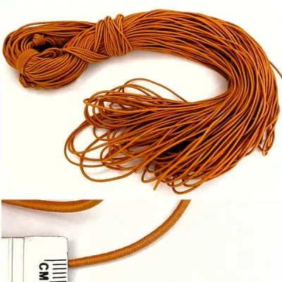 Канат -резинка, оранжевая, 100 м