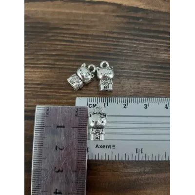 подвеска металл Kitty 8х15 мм 