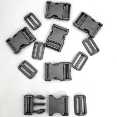 фастекс с рамкой серый, 4 см