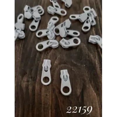 бігунок на спіраль, білий, тип 3