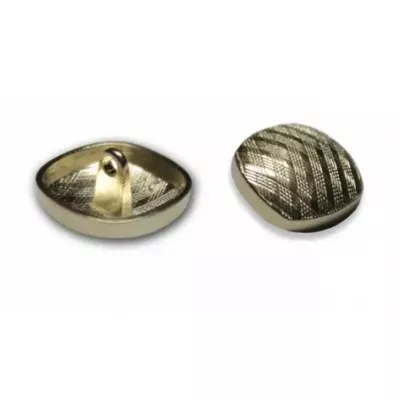 Ґудзик золотий квадрат, 23 мм