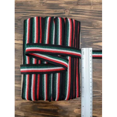 тасьма трикотажна з люрексом, 2,5 см