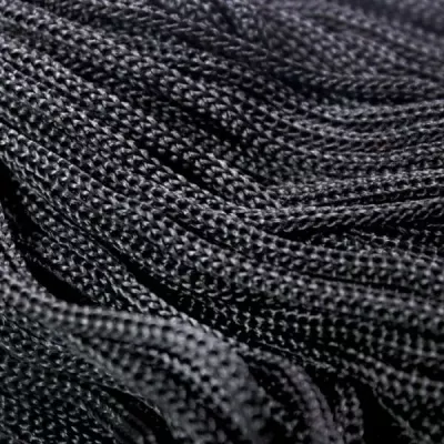 Канат м'який білий/чорний, 150 ден.