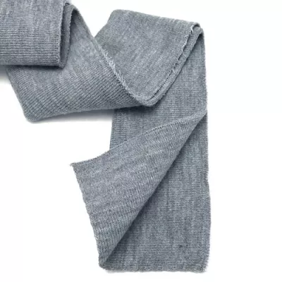 Резинка довяз, серая меланж