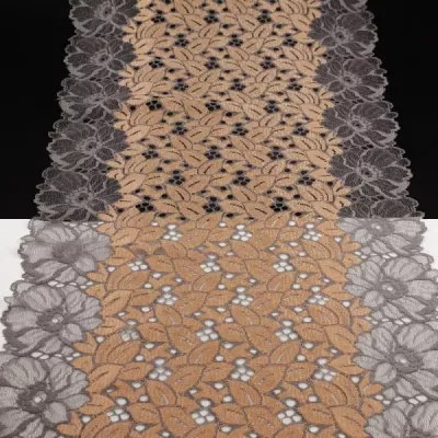 Кружево Италия мультиколор, 33 см