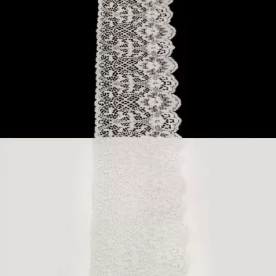 Кружево Италия арт.109 белое, шир 7 см, боб 10 м