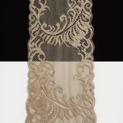 Кружево Италия арт.162 св-бежевое, шир 14 см, боб 10 м