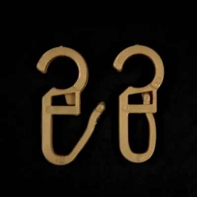 Гачок для штор бежевий