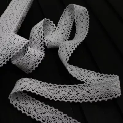 кружево кроше белое, 2,5 см