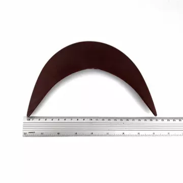 козирок коричневий, 5,5х21 см