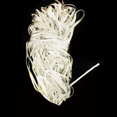 Резинка для купальника белая, 6 мм 