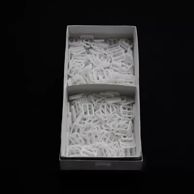 Регулятор восьмерка белая пластик, 1.2 см