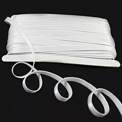 Резинка для бретелі біла, 1.5 см