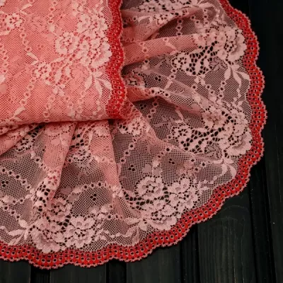 мереживо французьке мультиколор, 15 см