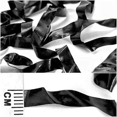 Гумка для купальника чорна, 5 мм