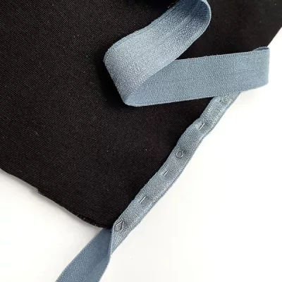 Резинка бейка сіра, 16 мм