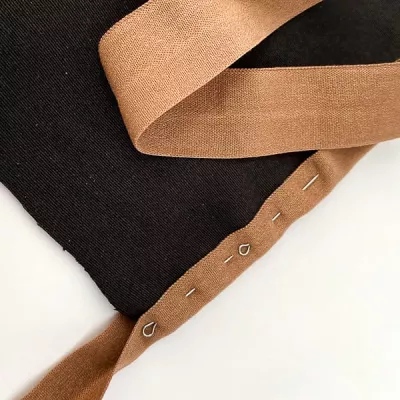 Резинка бейка рожеве дерево, 20 мм