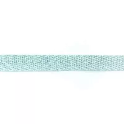 Тесьма х/б (кіперна) блакитна, 10мм