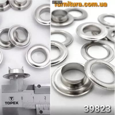 блочка никель D 14 мм, +кольцо