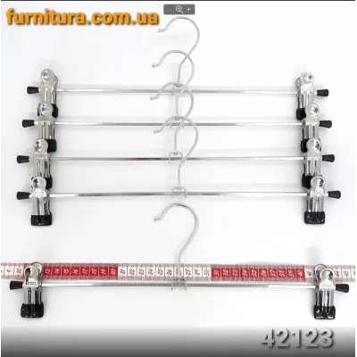 тремпель метал + гачок, що крутиться, 35 см