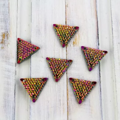 стразы ягодные, 17х15 мм