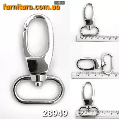 Карабін метал. 25х55 нікель