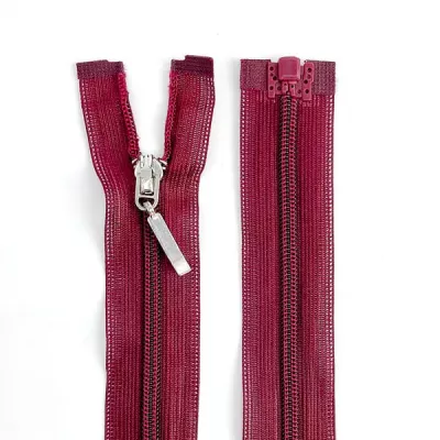 блискавка пластик 60 см тип 3, з підвіскою колір №181