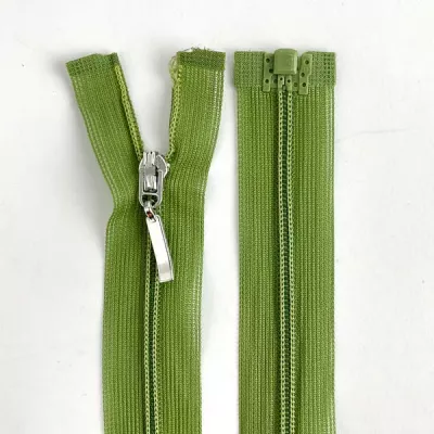 блискавка пластик 60 см тип 3, з підвіскою колір №235