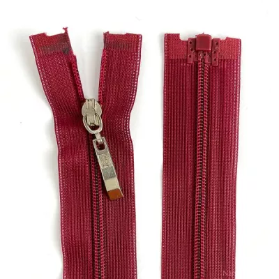 блискавка пластик 60 см тип 3, з підвіскою колір №178