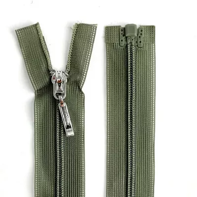 блискавка пластик 60 см тип 3, з підвіскою колір №263