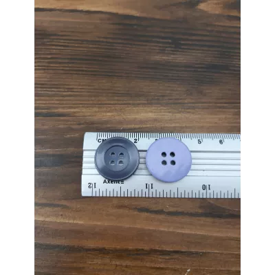 пуговица F L32/4 уд, чернильная Sedefli, уп.500 шт