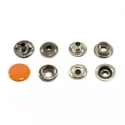 Кнопка средняя желтая, 15 мм