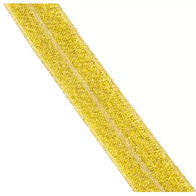 Резинка бейка золота, 16 мм