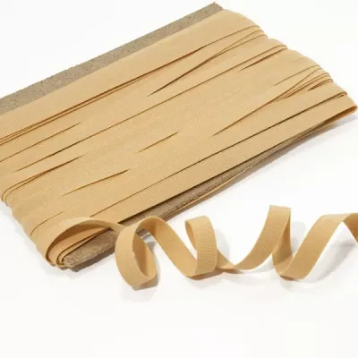 Гумка д/бретелів Італія,абрикос, 1 см, 25 м.