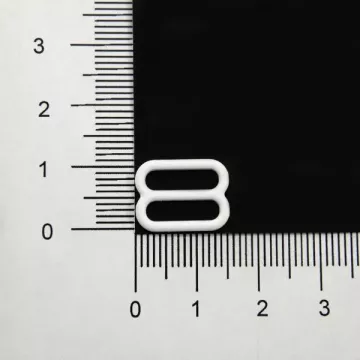 Регулятор восьмерка белая металл, 1.2 см