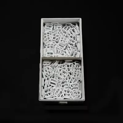 Регулятор восьмерка белая металл, 1 см