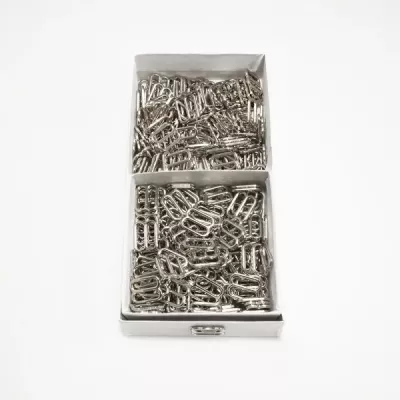 Регулятор вісімка срібло метал, 1.2 см