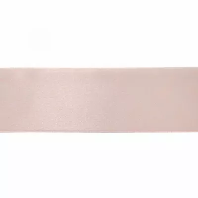 Лента атласная светло-розовая, 7 см 