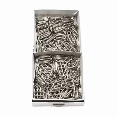 Регулятор вісімка срібло метал, 1.5 см